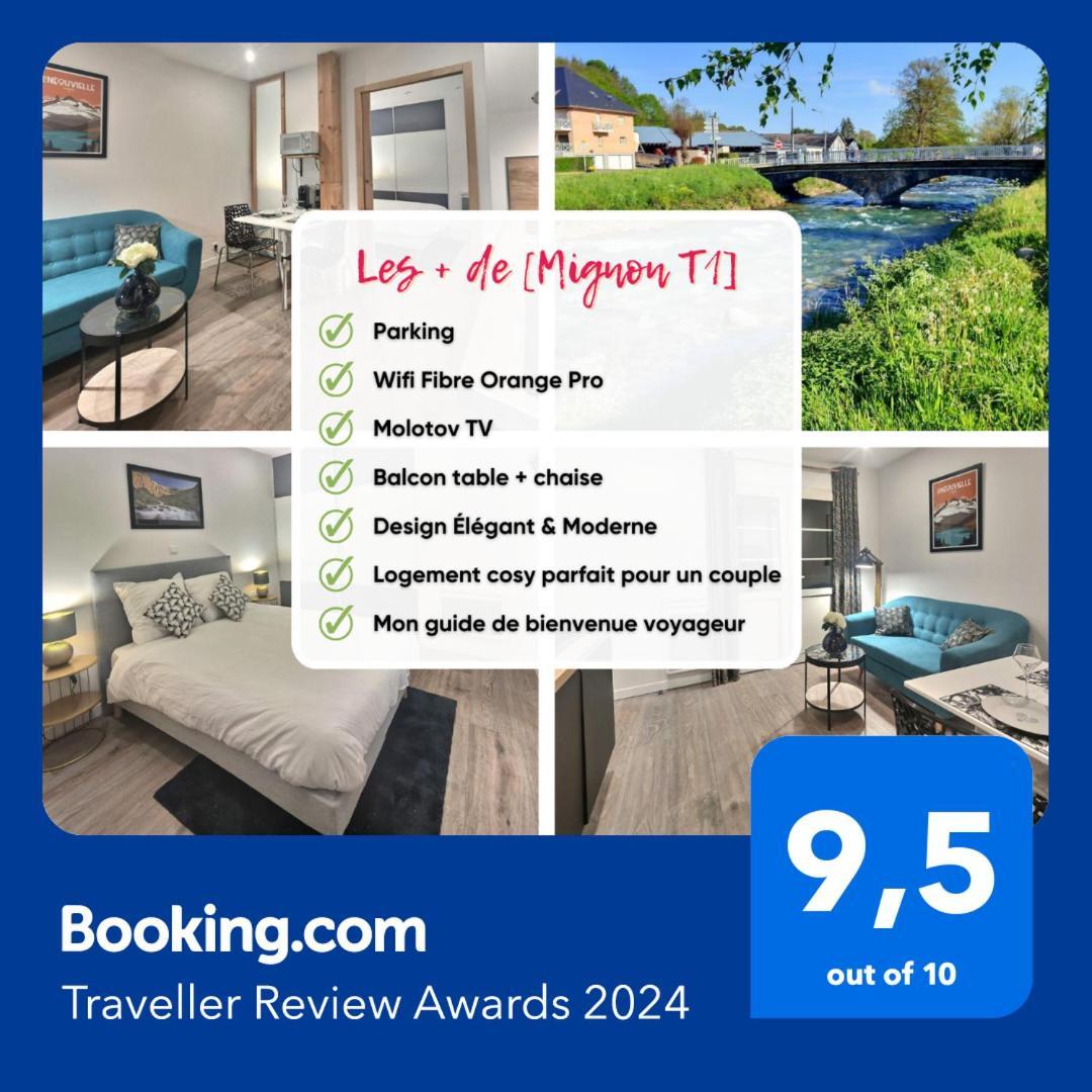 Mignon, T1 Bis Cosy & Calme, Neuf, Parking, Balcon Lägenhet Gerde Exteriör bild