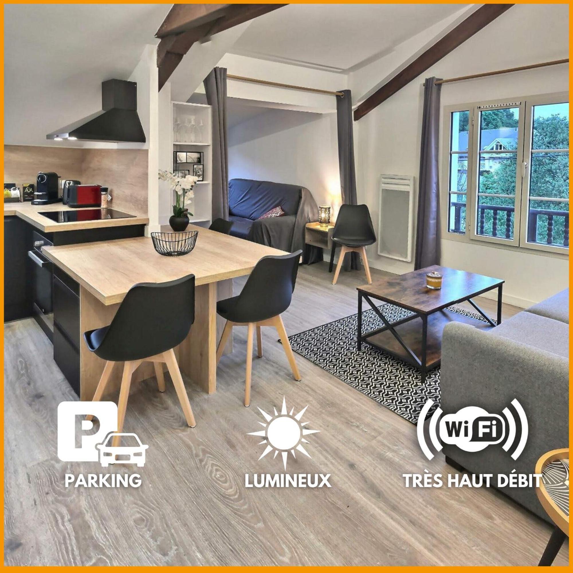 Mignon, T1 Bis Cosy & Calme, Neuf, Parking, Balcon Lägenhet Gerde Exteriör bild